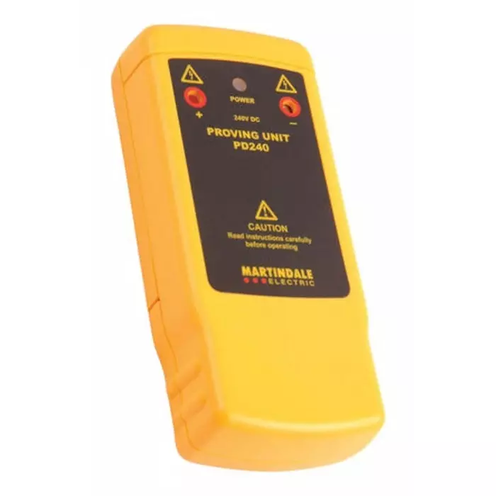 Martindale Proving Unit 2 mA 240 V DC RS Calibration, PD240