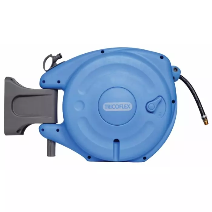 TRICOFLEX Wall Mounted 10m Air Hose Reel 8 Inner Diameter, 2486 3460