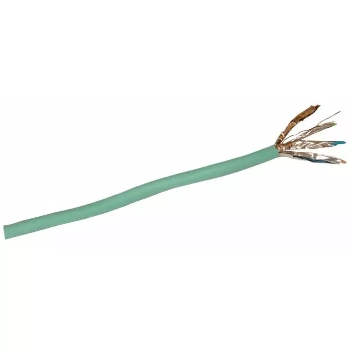 Decelect 500m Cat6a Green Aluminium/Mylar Tape Unterminated, TC500U/FTPI6AOH
