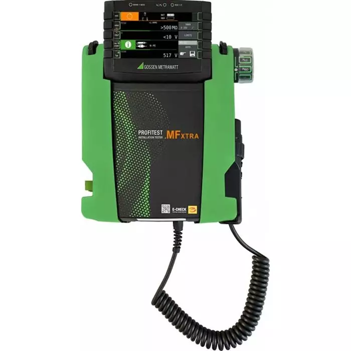 GOSSEN METRAWATT PROFiTEST MFxTRA-LEMONGREEN Multifunction Tester 600V Earth Resistance Measurement With USB, M535T