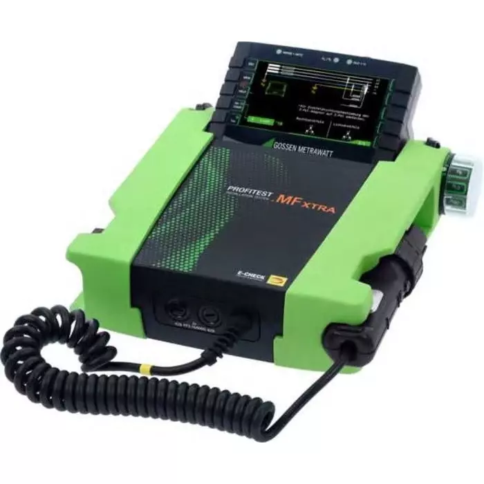 GOSSEN METRAWATT PROFiTEST MFxTRA-LEMONGREEN Multifunction Tester 600V Earth Resistance Measurement With USB, M535T