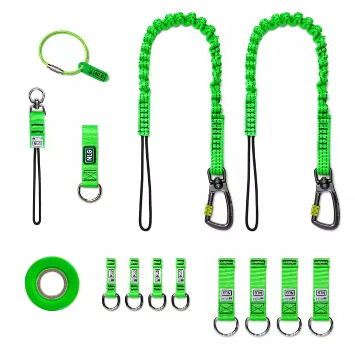 Never Let Go Single Leg Lanyard Working at Height, 5 Kg Capacity, 101539