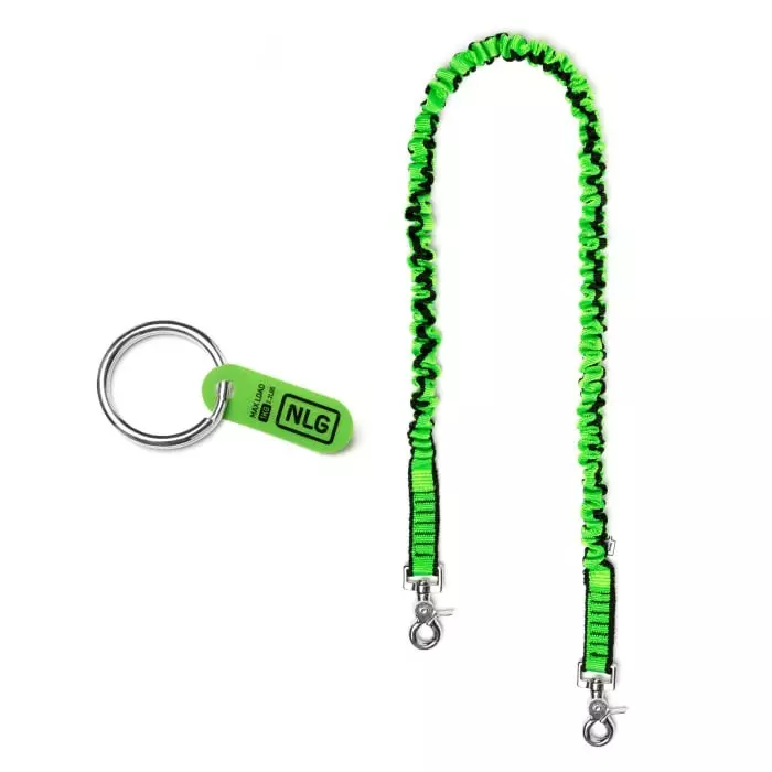 Never Let Go Single Leg Lanyard Working at Height, 1 Kg Capacity, 101555