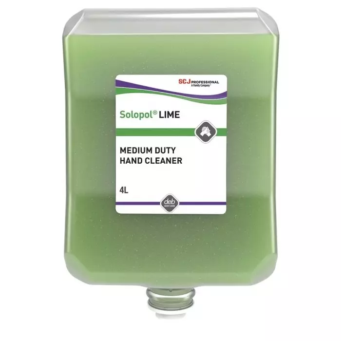 SCJ Professional Citrus Solopol® Lime Hand Soap-4L Cartridge, LIM4LTRRS