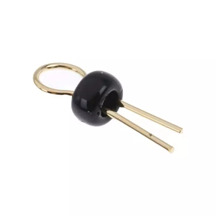 Mac8 Terminal Post Black, Phosphor Bronze, Insulated, LC-2-GBLACK (Pack of 100)