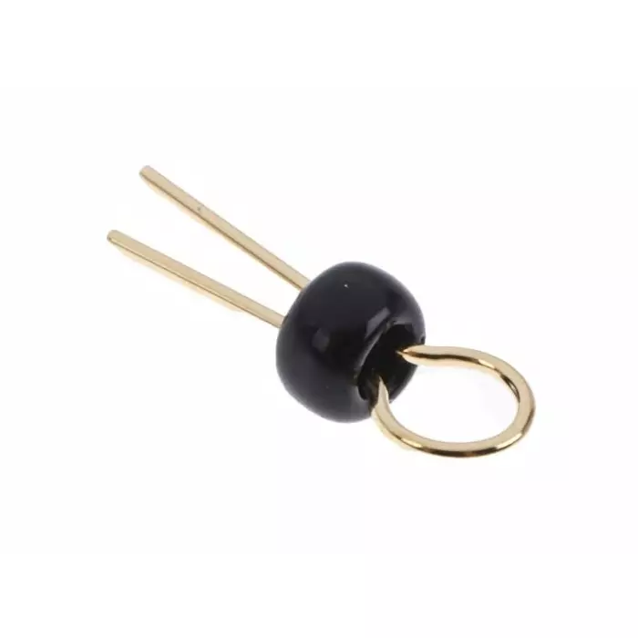 Mac8 Terminal Post Black, Phosphor Bronze, Insulated, LC-2-GBLACK (Pack of 100)