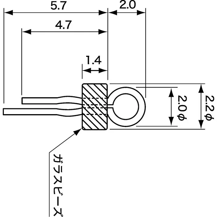 Mac8 Terminal Post Black, Phosphor Bronze, Insulated, LC-3-G BLACK (Pack of 100)
