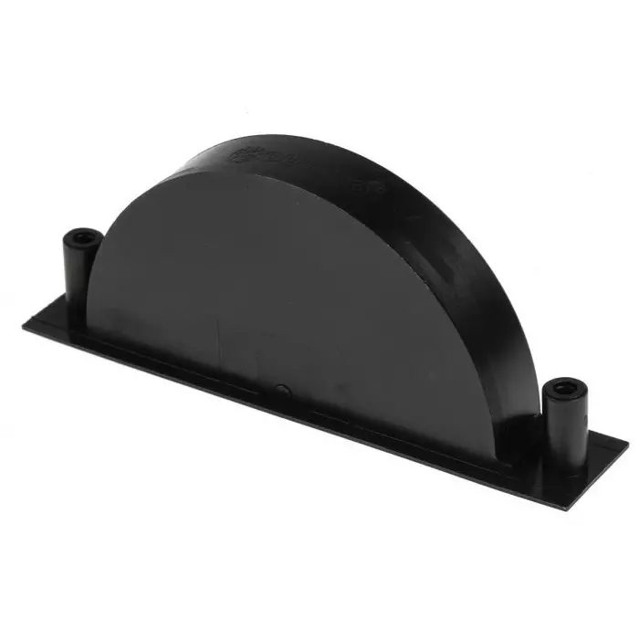 Southco Black Aluminium Stainless Steel Drawer Handle 29.5 mm Height 106 mm Length, 67-25