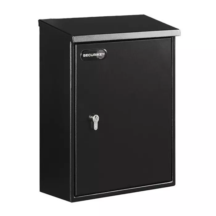 Securikey, BSPBHS375PHZCYL Mailbox 300 mm Width, 375 mm Height, 120 mm Depth, 6.3 Kg, BSPBHS375PHZCYL