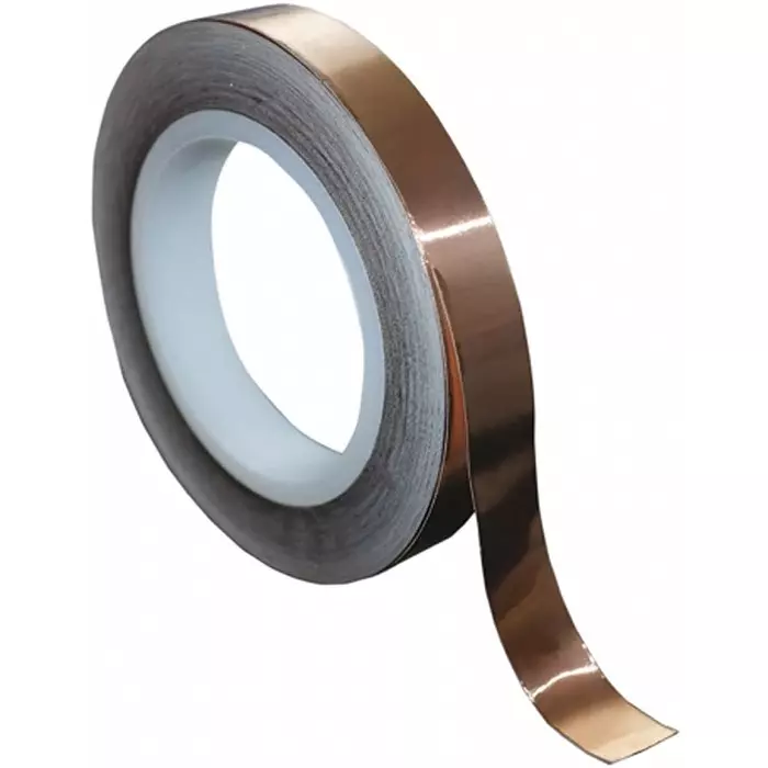 Hi-Bond HB 740 Conductive Metallic Tape 25x33m, HB 740 25mmx33m