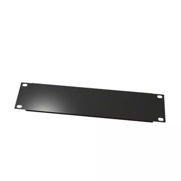 S2Ceb-Groupe Cae Black Steel Rack Panel 1U 483x44.50 mm, PAN119