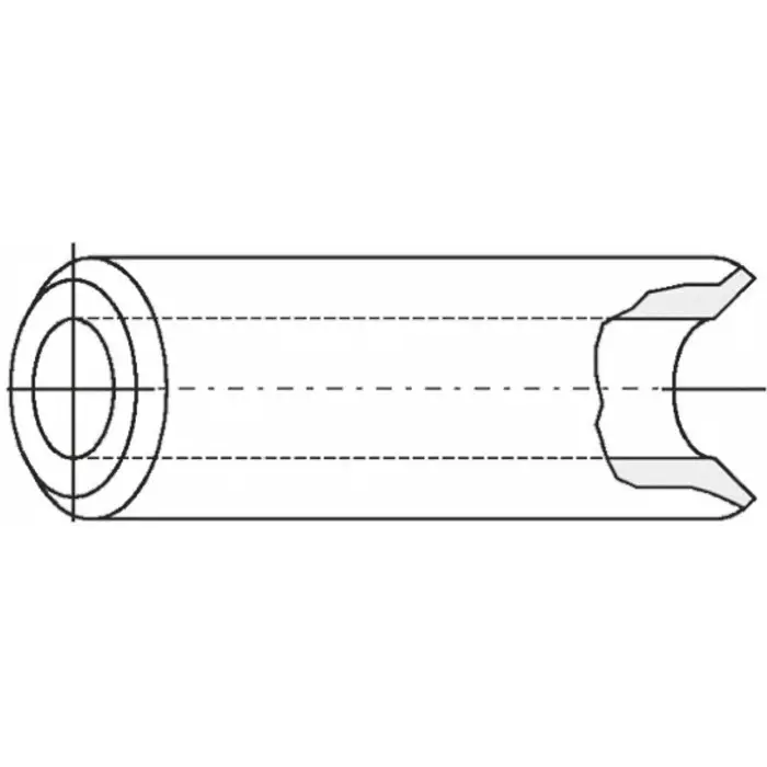 FISCHER ELEKTRONIK Round Brass Spacer 3 mm, AHM 4380 3 (Pack of 100)