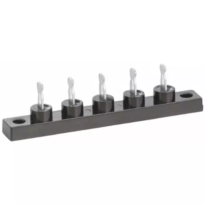 Sato Parts Non-Fused Terminal Block 10-Way 3A Solder Termination, ML-3182-10P (Pack of 5)