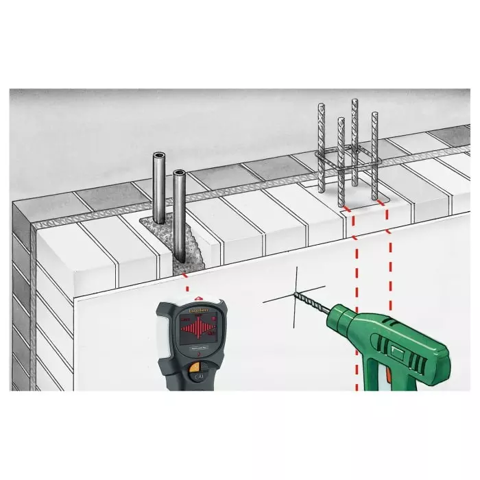 Laserliner Wall Scanner Colour Display, 080.967A