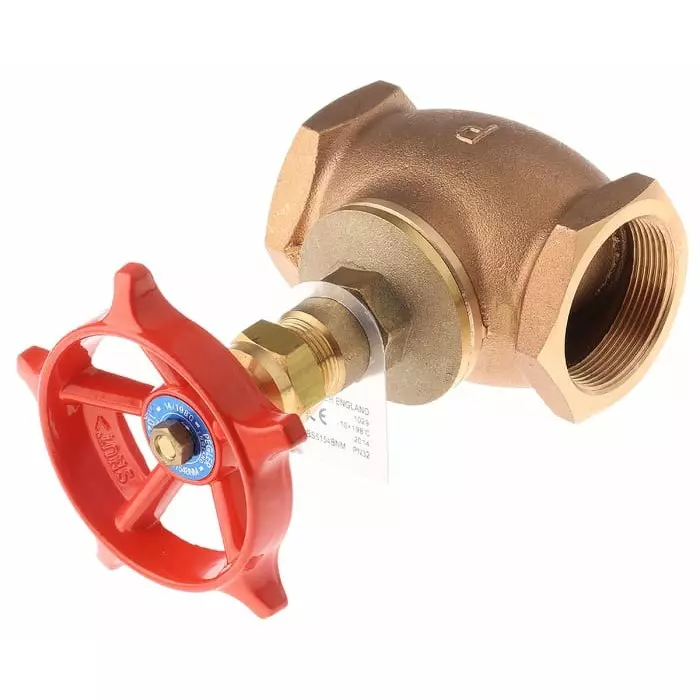 Pegler Yorkshire Bronze Globe Valve 2 inch BSPT 32 bar, 110012