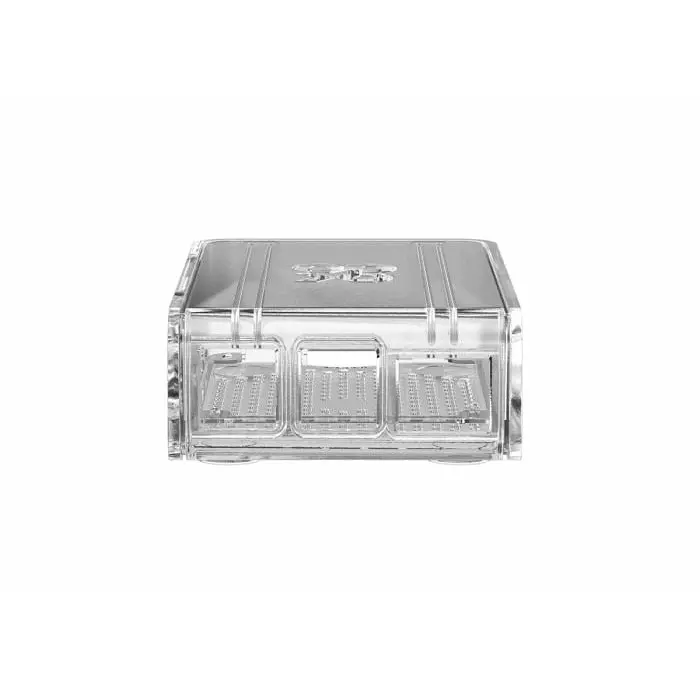 Okdo Pi 4 Slide ABS Case Clear, 95x63x30 mm, ASM-1900138-01_Bulk (Pack of 96)