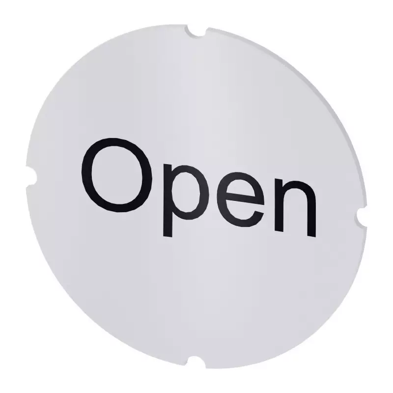 Siemens Insert label, Open, 3SU1900-0AB71-0DW0