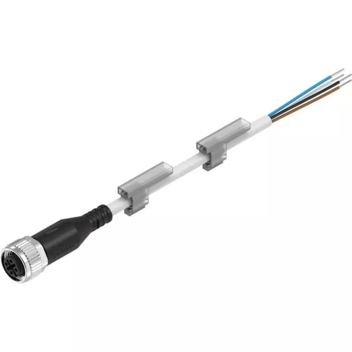 Festo Cable, NEBU Series, For Use With Energy Chain, NEBU-M12G5-K-2.5-LE4