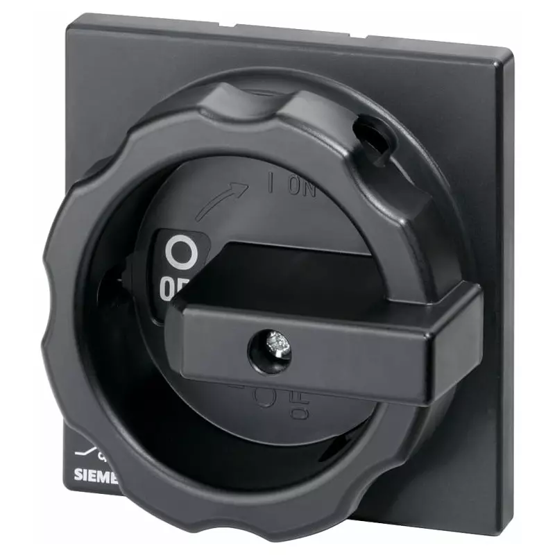 Siemens Black Rotary Handle, SENTRON Series, 3LD9224-1B