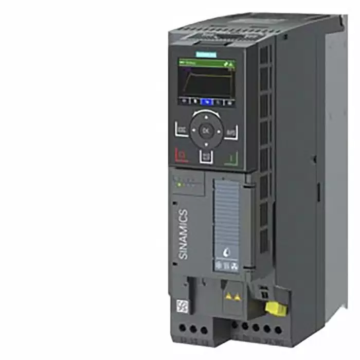 Siemens Inverter Drive, 7.5 kW, 3 Phase, 380 - 480 V AC, 17 A, SINAMICS G120X Series, 6SL3220-2YE24-0UF0