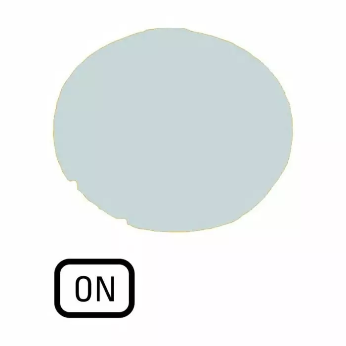 EATON Button Lens for Use with M22 Pushbuttons, ON, ON, 218335 M22-XDL-W-GB6