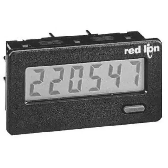 Red Lion CUB4L0 Counter, 6 Digit LCD, 9 - 28 V dc, CUB4L000