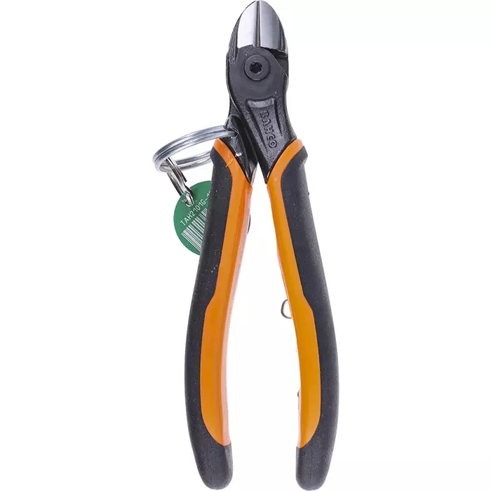 Bahco ERGO Spring Side Cutting Plier with Safety Ring 160 mm 180 g, TAH2101G-160