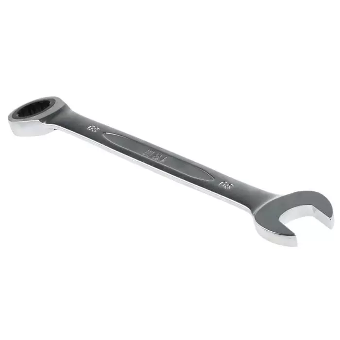 Bahco 1RM Series Ratchet Spanner 30 mm Metric Double Ended 393 mm Overall Length, 1RM-30
