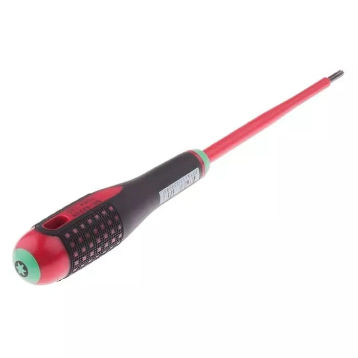 Bahco Torx Screwdriver T20 Tip 125 mm Blade VDE/1000V 247 mm Overall Length, BE-8920S