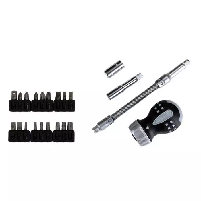 Bahco Driver Bit Set Hexagon, 808050S-22 (Set of 22 Pcs)