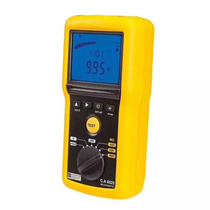 CHAUVIN ARNOUX Insulation Continuity Tester 250 V Min 1000 V Max 40G Ω Max CAT IV, P01140822