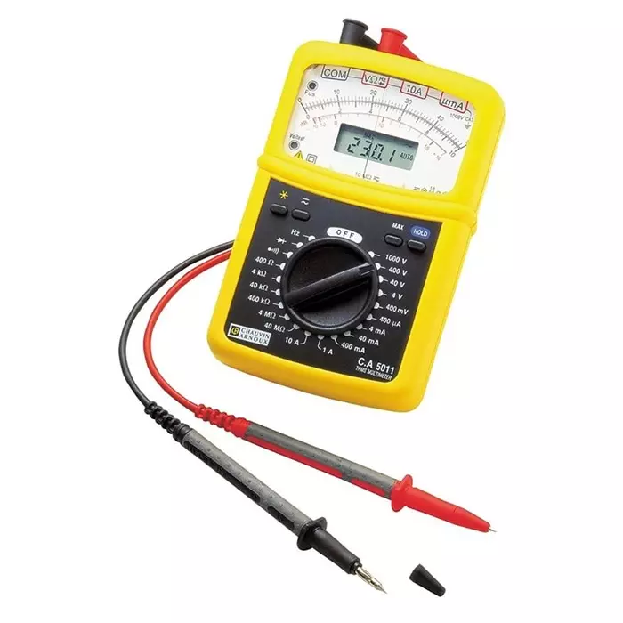 CHAUVIN ARNOUX Handheld Analogue Multimeter, P01196311E