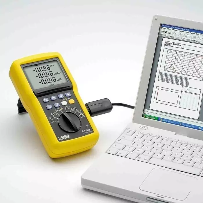 CHAUVIN ARNOUX Power Quality Analyser 1-3 Phase 6500 A 600 V AC, P01160620