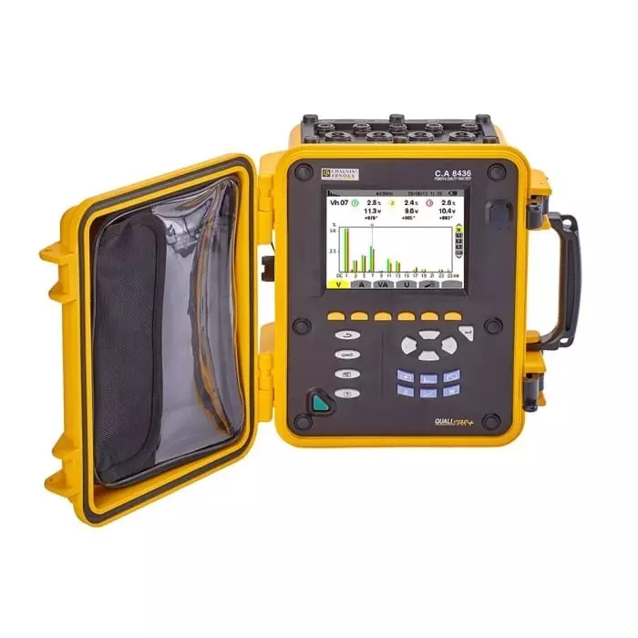 CHAUVIN ARNOUX Power Quality Analyser 1-3 Phase 100 A, P01160595