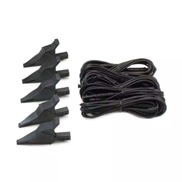 CHAUVIN ARNOUX Banana Leads, Coloured Rings & Crocodile Clips, P01295483