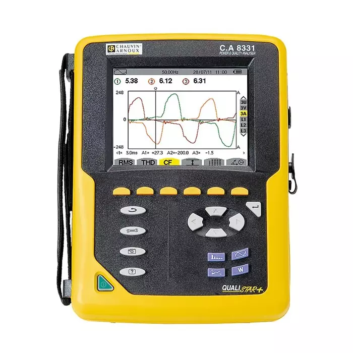 CHAUVIN ARNOUX Power Quality Analyser 1-3 Phase 10000 A AC, P01160511