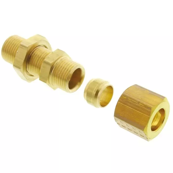 Legris 0116 Series Pneumatic Fittings 8 mm to 8 mm, 0116 08 00 (Pack of 5 Pcs)