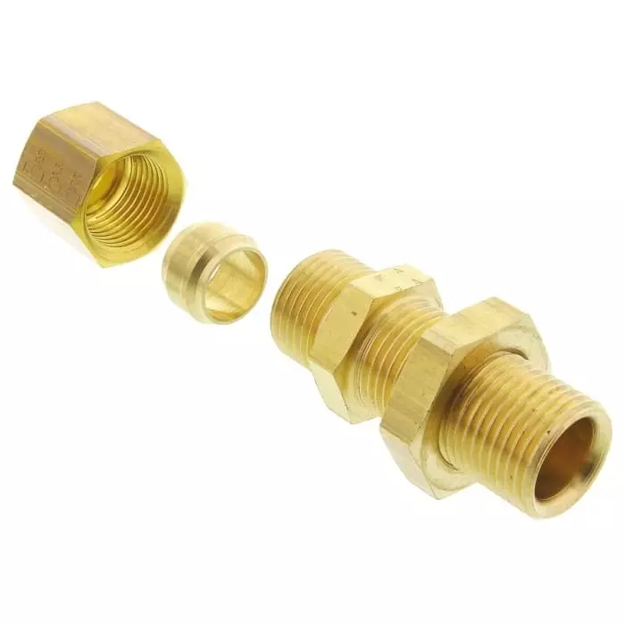 Legris 0116 Series Pneumatic Fittings 8 mm to 8 mm, 0116 08 00 (Pack of 5 Pcs)