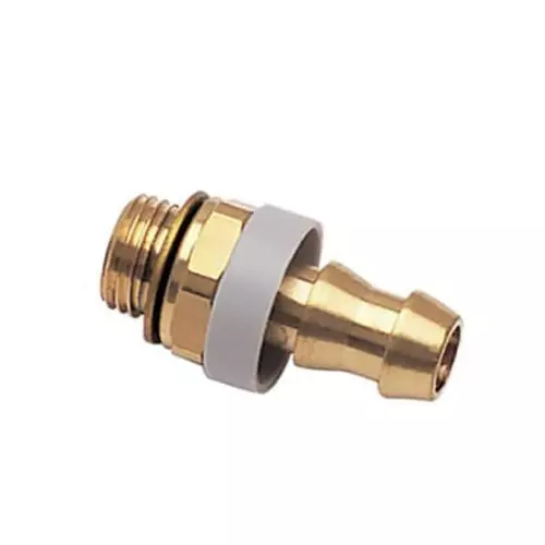 Legris Brass Pipe Fitting Straight Compression Male BSPP 1/8in, 0133 56 10 39 (Pack of 10 Pcs)