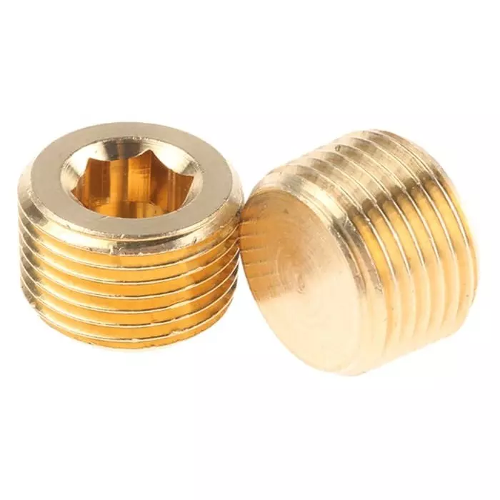 Legris Brass Pipe Fitting Straight Threaded Plug Male R 3/8in, 0205 17 00 (Pack of 10 Pcs)