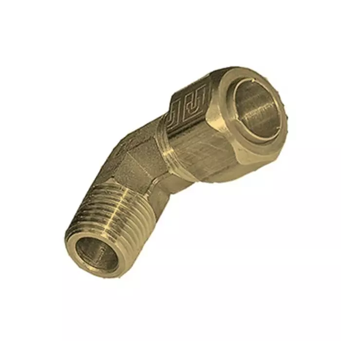 Legris Brass Pipe Fitting Push Fit Male BSPT 1/8in BSPT, C3BMB6-1/8 (Pack of 20 Pcs)