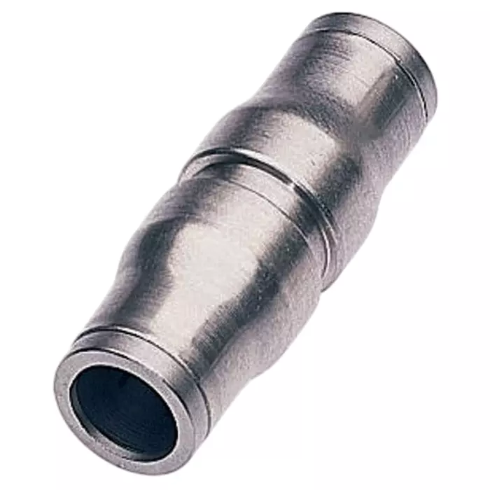 Legris LF3600 Series Straight Tube-to-Tube Adaptor Push In 12 mm to Push In 12 mm Tube-to-Tube Connection Style, 3606 12 00 (Pack of 2 Pcs)