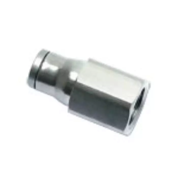 Legris LF3600 Series Pneumatic Fittings G 1/2 Female to Push In 12 mm Threaded-to-Tube Connection Style, 3614 12 21 (Pack of 5 Pcs)
