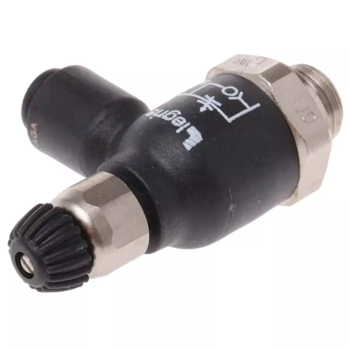 Legris 7061 Series Tube Flow Regulator 4 mm Tube Inlet Port, 7061 04 10