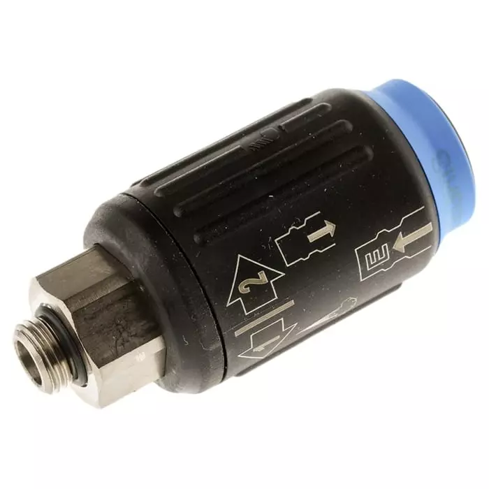 Legris Reinforced Polymer Male Pneumatic Quick Connect Coupling, G 1/4 Male Threaded, 9401E07 13