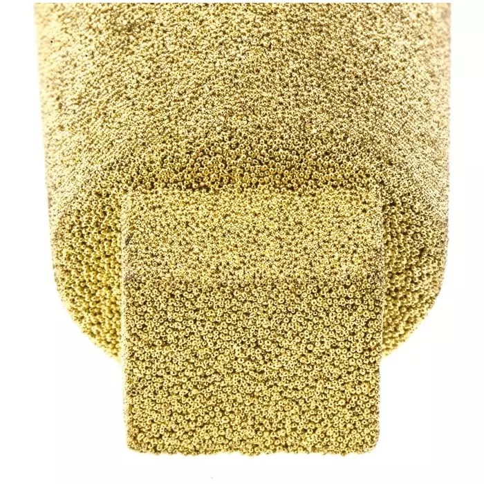 Legris 0670 Series Pneumatic Silencer Sintered Bronze 12 Bar Threaded G 3/8 Male (Pack of 10 Pcs)