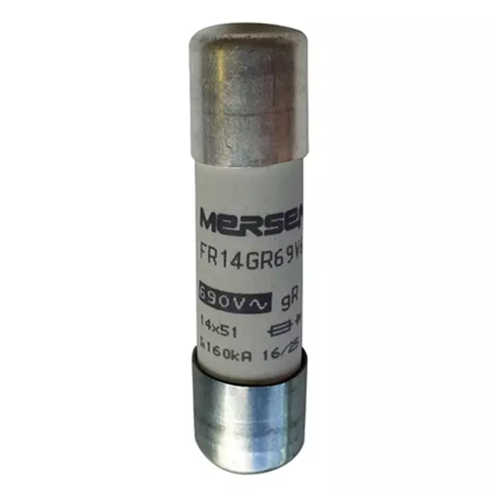 Mersen FF Cartridge Fuse 40 A 500 V DC, 690 V AC & 700 V AC 14x51 mm, J1017206 - FR14GR69V40