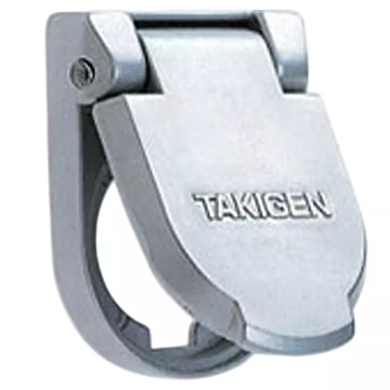 TAKIGEN Cylinder Cap Zinc Alloy Satellite Chrome Plating, C-335-1