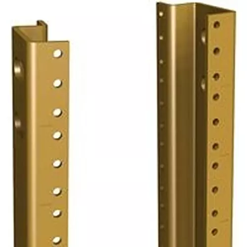 HAMMOND Tapped Rail, Hammond C2, C3 Or Refk Series Racks, Steel, Ccr35Tzpl (Pack of 2)