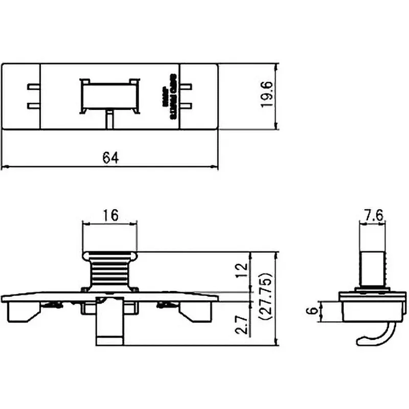 sato-parts-fuse-holder-fuse-carrier-with-fusing-indication-f-720-fcl